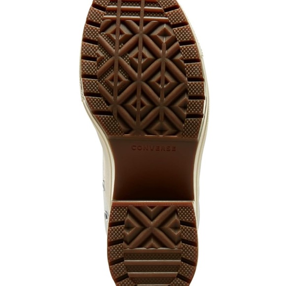 Converse Women's Cream Heeled Boots - Picture 6 of 7